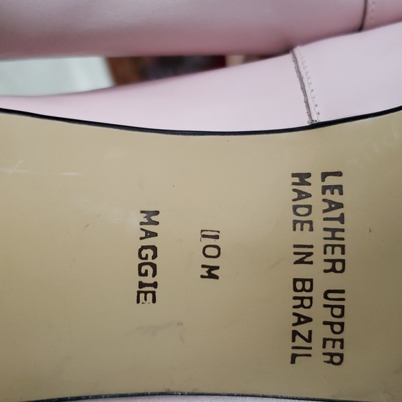 Pink Leather Heels - Picture 8 of 10